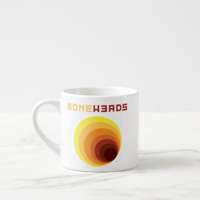 boneHeads™ logo BAUHS-1 Espresso Cup (Left)