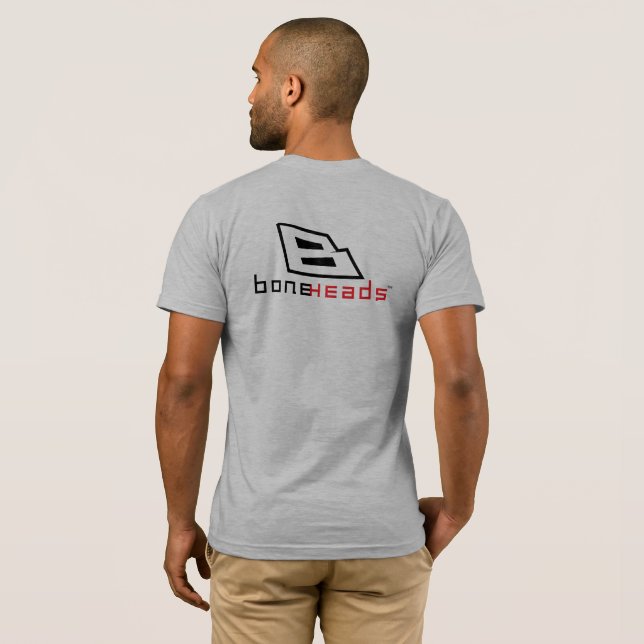 boneHeads™ outlined logo 22 T-Shirt (Back Full)