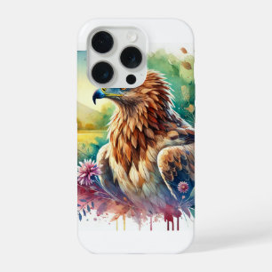 Bonellis Eagle 080824AREF141 - Watercolor iPhone 15 Pro Case