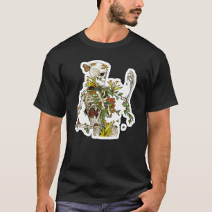 Bones and Botany  Skeleton Plants Botanical T-Shirt