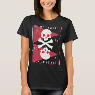 Bones and Skulls Pirate 1 T-Shirt