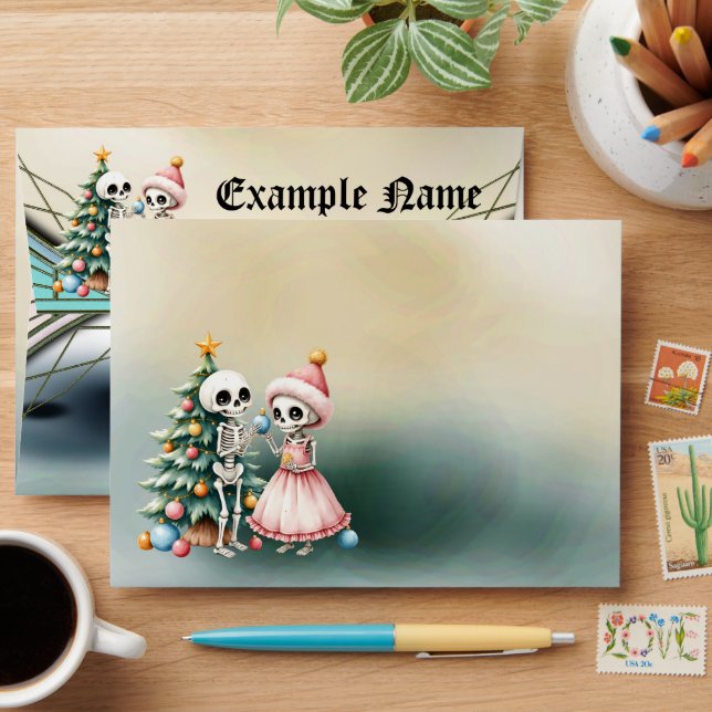 Bones, baubles, and a bit of magic envelope (Desk)