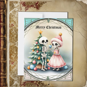 Bones, baubles, and a bit of magic holiday card