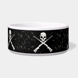 Bones & Guns Dog Bowl