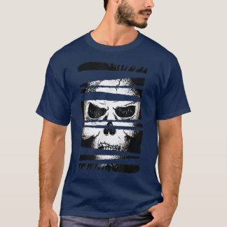 Bones Halloween Scare Skeleton Horror 669 T-Shirt