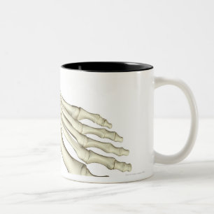 Bones of the Foot 2 Two-Tone Coffee Mug