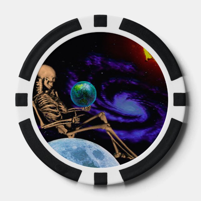 Bones Poker Chips (Front)