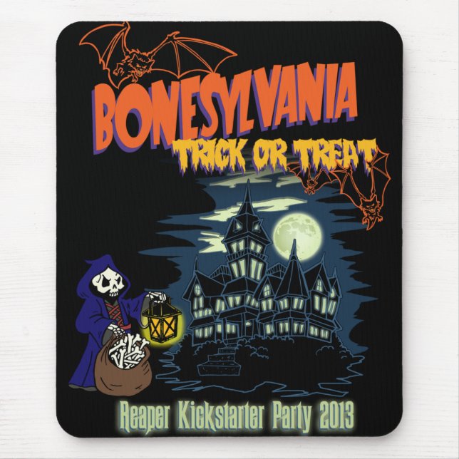 Bonesylvania Mouse Pad (Front)