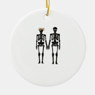 Boney Love - Till Death Do Us Ceramic Tree Decoration