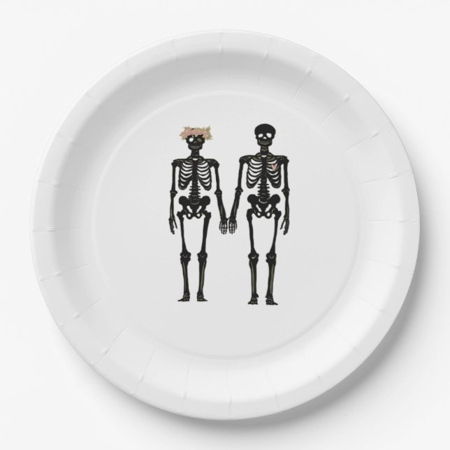 Boney Love - Till Death Do Us  Paper Plate (Front)