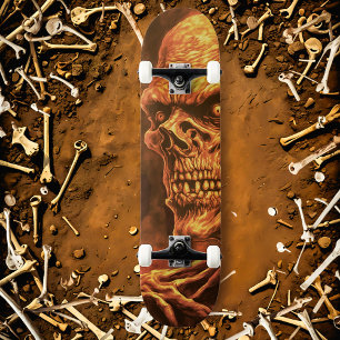 Boneyard Shedder: zombie skeleton  Skateboard