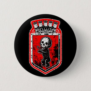 Bonez Bear 6 Cm Round Badge