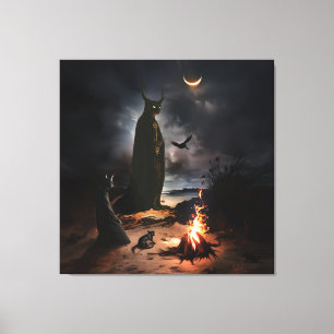 Bonfire Canvas Print