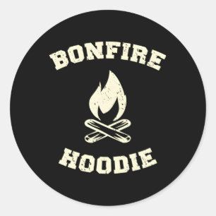 Bonfire Classic Round Sticker