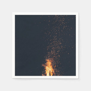 bonfire napkin