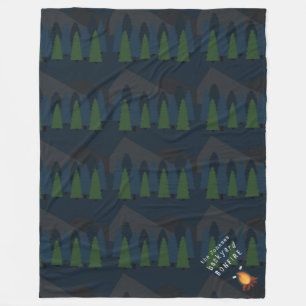 Bonfire Party Fleece Blanket