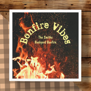 Bonfire Party    Napkin