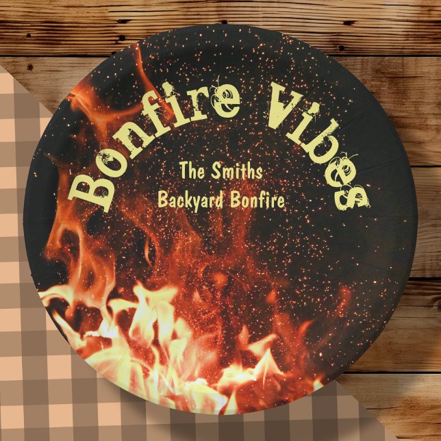 Bonfire Party | Paper Plate (Creator Uploaded)