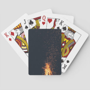 bonfire playing cards