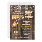 Bonfire Siblings Birthday Party