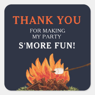 Bonfire & Smore's Stickers