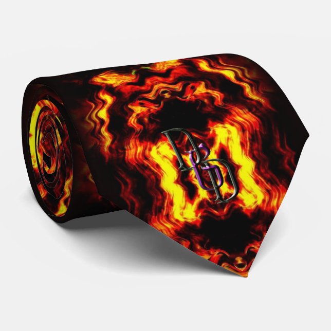 Bonfire Tie (Rolled)
