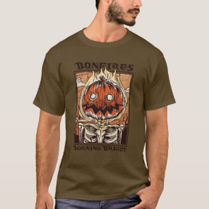 Bonfires Burning Bright Halloween T-Shirt