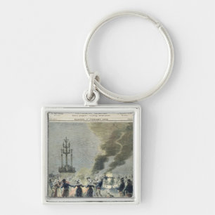 Bonfires lit to celebrate the summer solstice in key ring