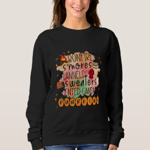 Bonfires S'mores Flannels Sweaters Scented Candles