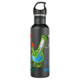 Bong Elements Fire Water Earth Air THC Weed Smokin 710 Ml Water Bottle
