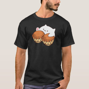 Bongo Cat merch Cute  cat meme T-Shirt