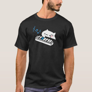 Bongo Cat Plays Piano T-Shirt