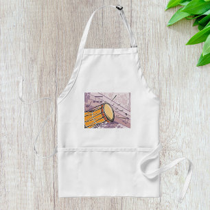 Bongo Drum Music  Standard Apron