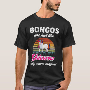 Bongo Players 'Bongos Are Like A Unicorn Magical' T-Shirt