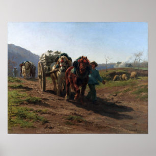 Bonheur - Back From Fields Poster