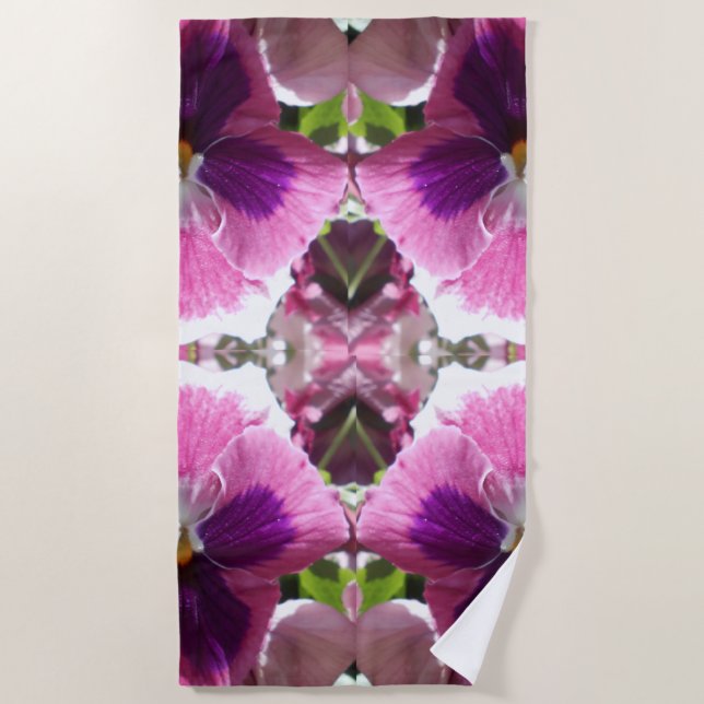 Bonheur Beach Towel (Front)