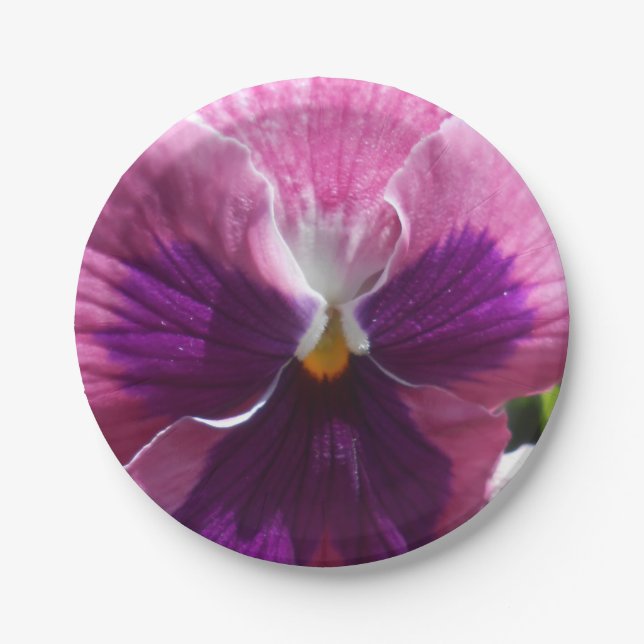 Bonheur Paper Plate (Front)