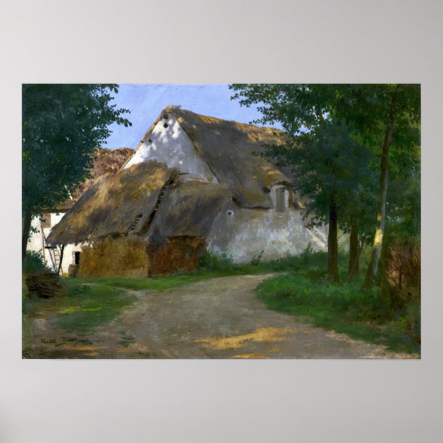 Bonheur - The Farm At The Entrance Of The Wood Poster (Front)