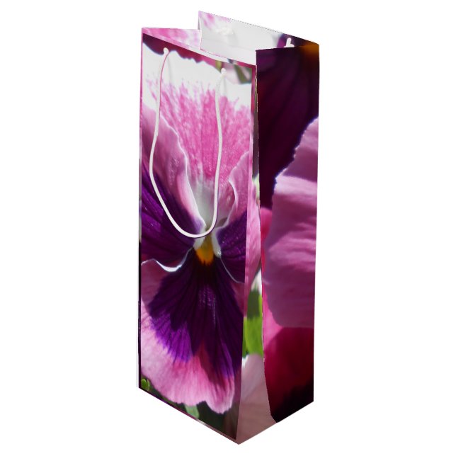 Bonheur Wine Gift Bag (Front Angled)