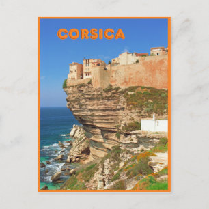 Bonifacio, Corsica, France Postcard