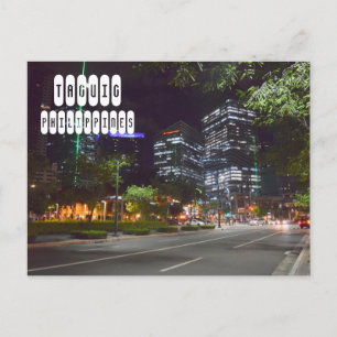 Bonifacio Global City in Taguig Postcard