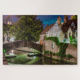 Bonifacius Bridge in Bruges Jigsaw Puzzle