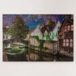 Bonifacius Bridge in Bruges Jigsaw Puzzle<br><div class="desc">Bonifacius Bridge and medieval houses in old historic city center of Bruges,  Belgium</div>