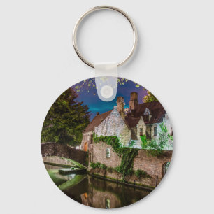 Bonifacius Bridge in Bruges Key Ring