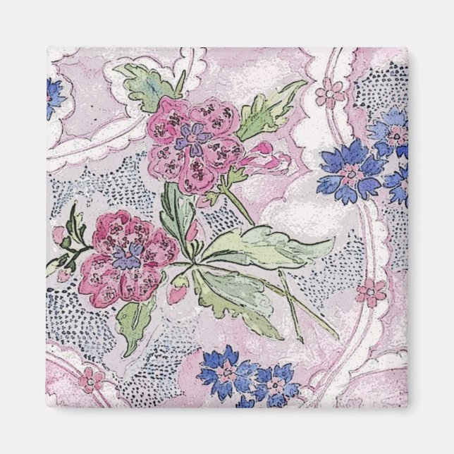 Bonita flower Magnet (Front)