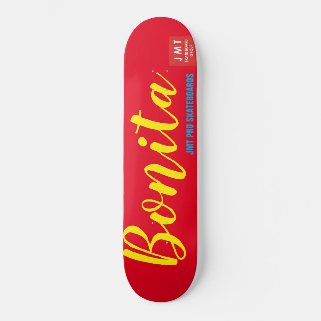 BONITA SKATEBOARDS  . JMT SKATEBOARDS (Front)
