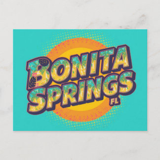Bonita springs dreaming postcard