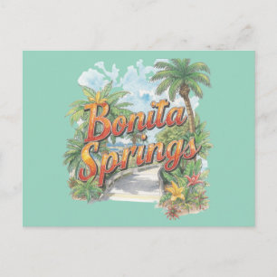 Bonita springs dreaming postcard