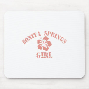 Bonita Springs Pink Girl Mouse Mat