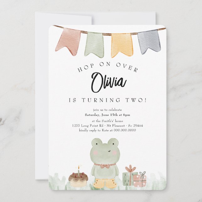 Bonjour Bebe French Penguin Neutral Baby Shower  Invitation (Front)